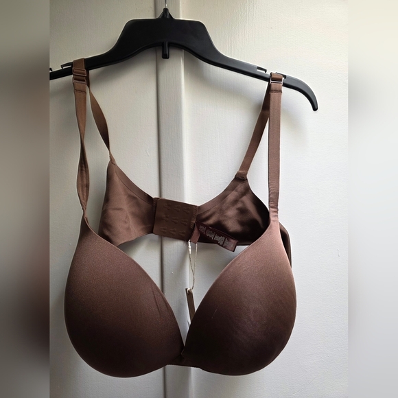 SKIMS Other - SKIMS Push Up Plunge Bra 40C NWT 🤎 Jasper Tone Sculpting Lift Support